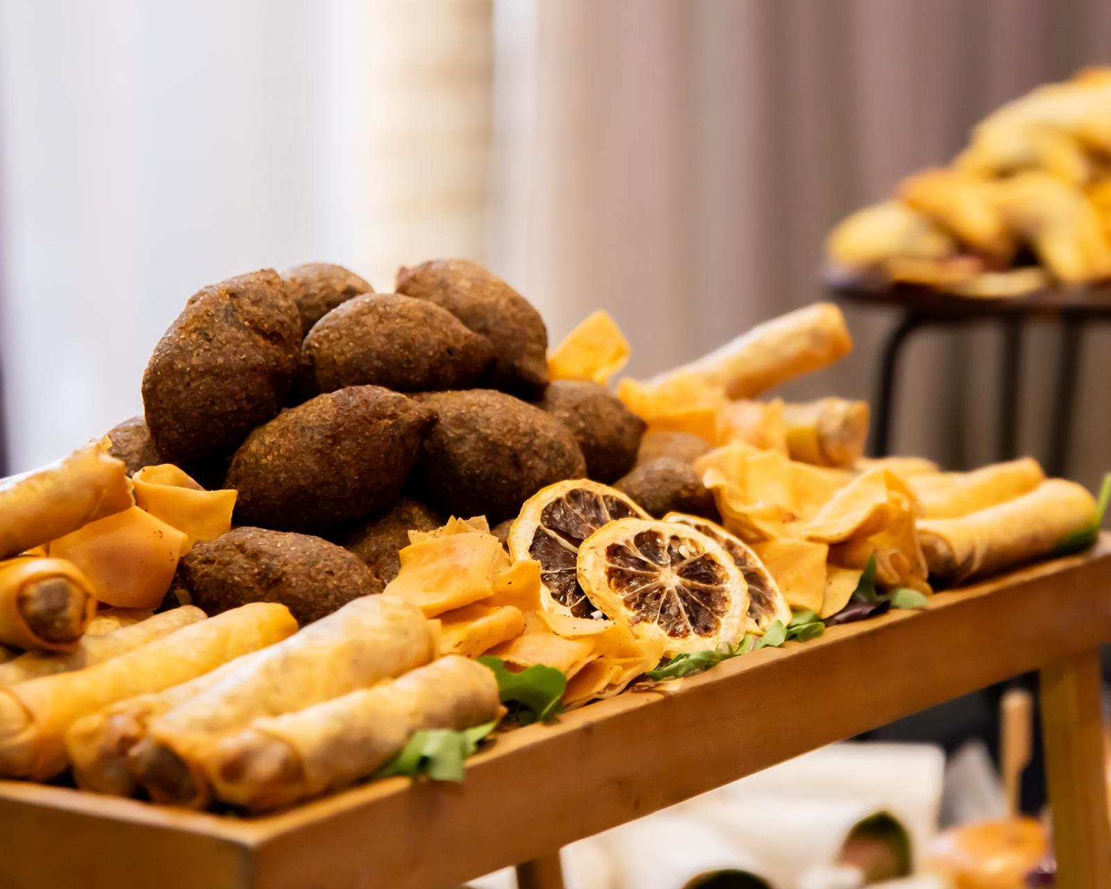 Fresh vegetarian selections with seasonal ingredients